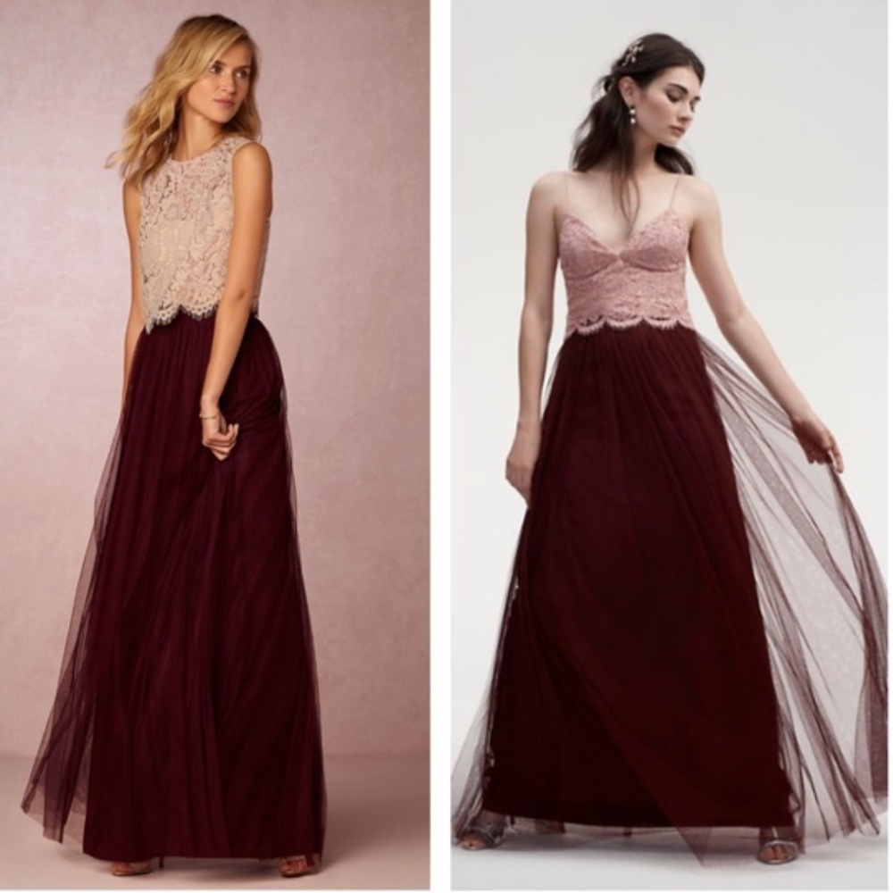 Jenny Yoo x Antropologie Tulle Skirt